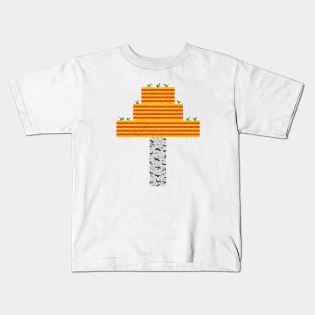 Birch Lasagna Kids T-Shirt by felixbunny